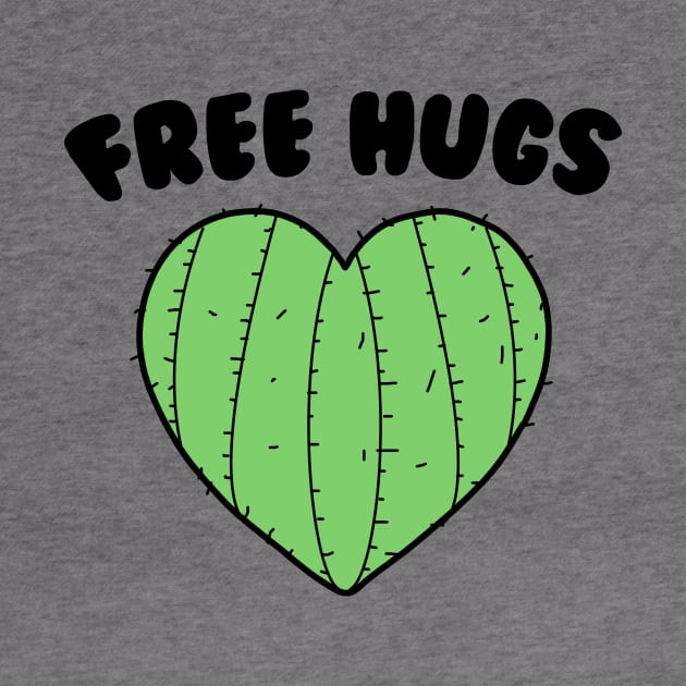 Free Hugs | Cactus Heart by bluecrown